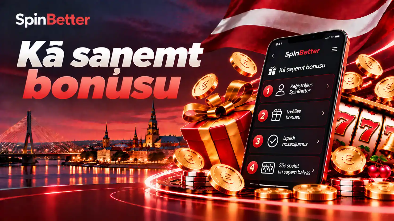 Trīs zelta ceļi, kas saplūst pie vienas dāvanu kastes