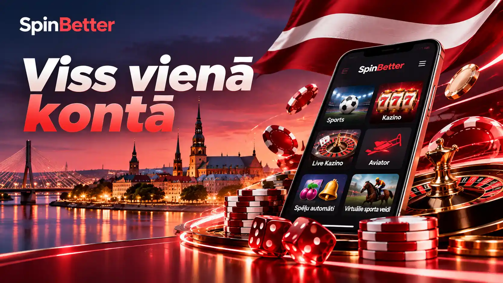 Viena zelta konta karte, kas sadalās ritenēs, tiešraides galdā un bumbiņā
